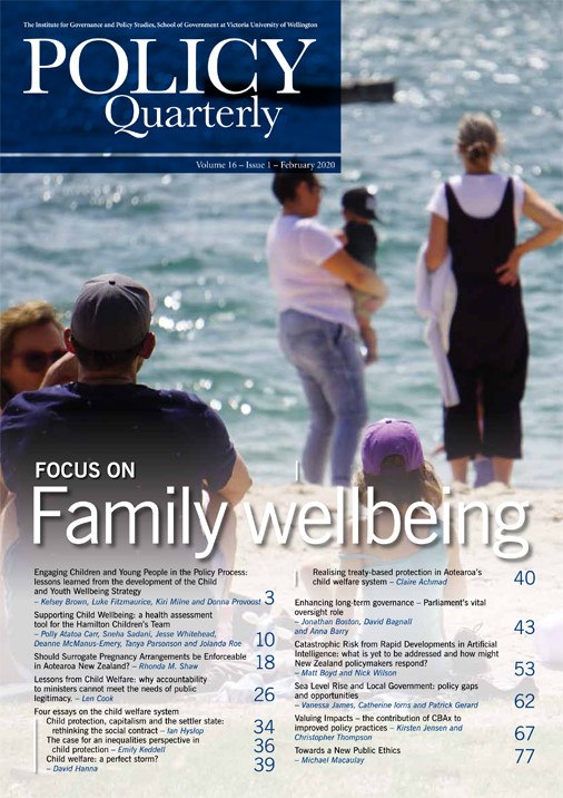 					View Vol. 16 No. 1 (2020): Focus On Family Wellbeing
				