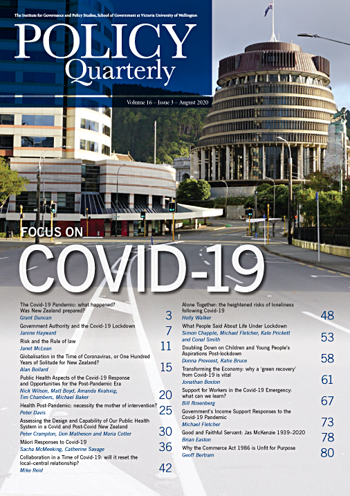 					View Vol. 16 No. 3 (2020): Focus on Covid-19
				