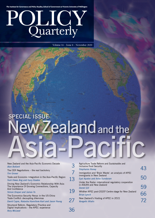 					View Vol. 16 No. 4 (2020): New Zealand and the Asia-Pacific
				