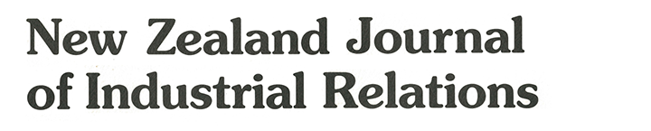 New Zealand Journal of Industrial Relations title banner